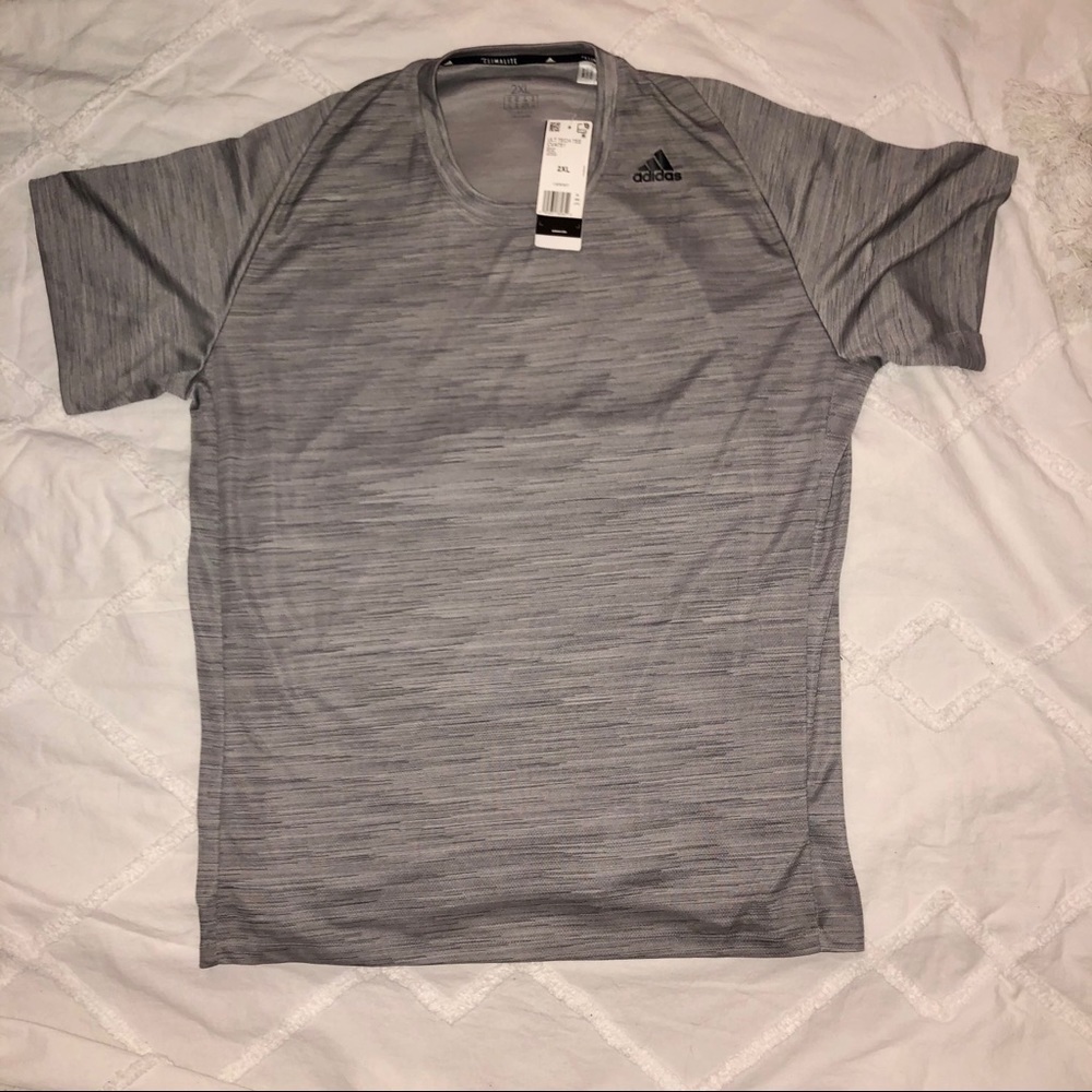Men’s Adidas Climalite Grey Shirt XXL